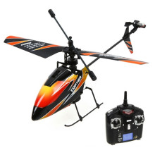 RC Helikopter 2.4G 4CH Single Blatt wl Spielzeug Gyro RC MINI Outdoor RC Hubschrauber mit LCD und 2 Akkus v911 ​​Hubschrauber